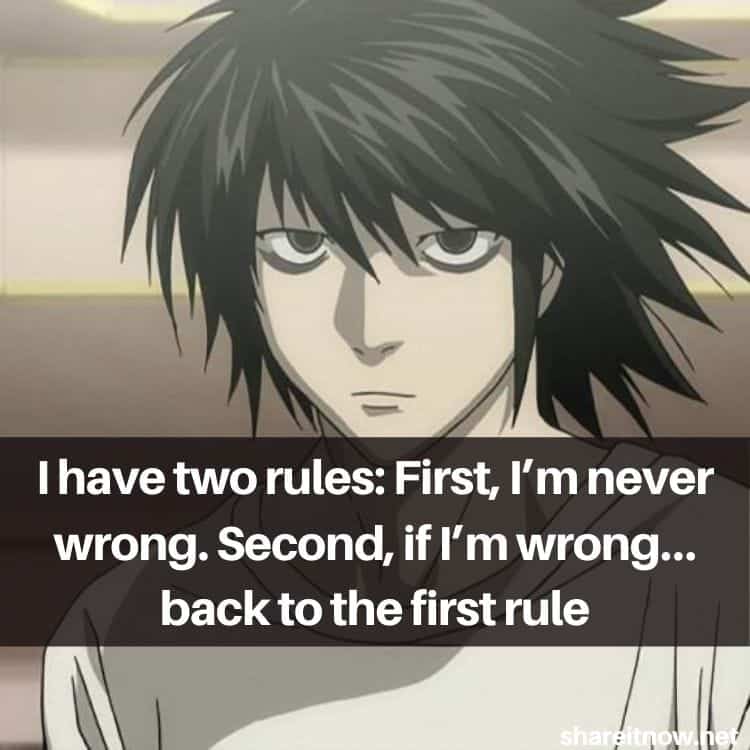 Featured image of post L Lawliet Quotes Indonesia Completed 3 months ago anime consumer